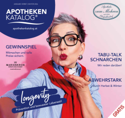 Trendige Aufmachung für Herbst-Katalog mit Frau und Themen