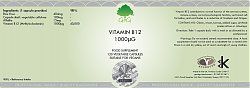 G&G Vitamin B12-Methylcobalamin 1000 mcg