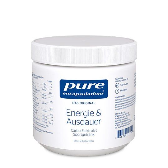 Pure encapsulations Pulver Energie + Ausdauer