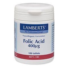 Lamberts Folsäure 400 mcg