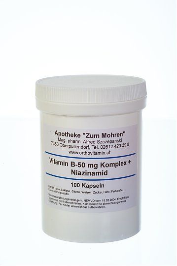 Produktbild Apotheke zum Mohren Vitamin B-50 Komplex