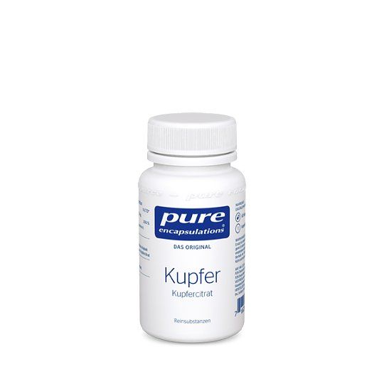 Pure encapsulations Kapseln Kupfer Citrat