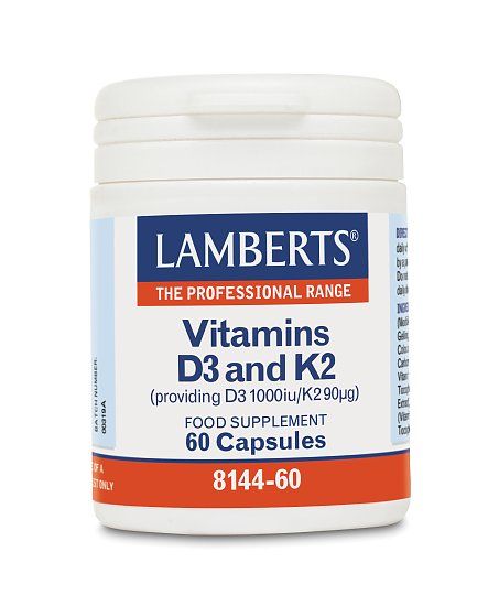 Lamberts Vitamin D3 1000 i.E. & K2 90 mcg