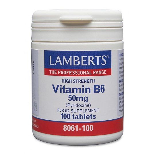 Lamberts Vitamin B6  50 mg