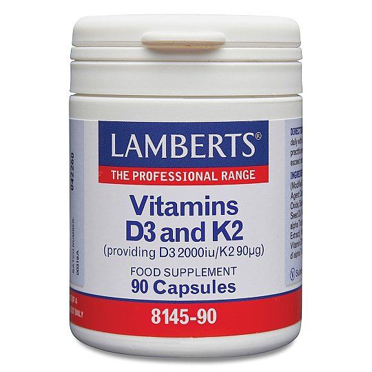 Produktbild Lamberts Vitamin D3 2000 i.E. K2 90 mcg