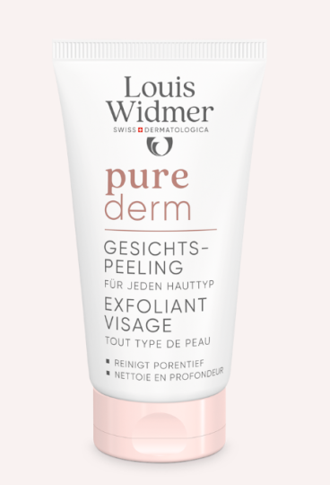 Louis Widmer purederm Gesichtspeeling
