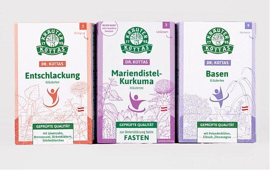 Dr. Kottas Wohlfühl Tee-Serie