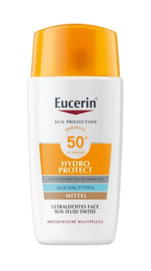 Eucerin Sun Hydro Getönt Fluid Mittel