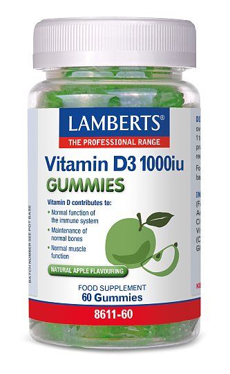 Lamberts Vitamin D 1000 i.E. Gummies