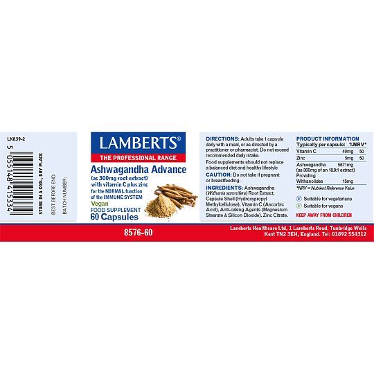Lamberts Ashwagandha Advance