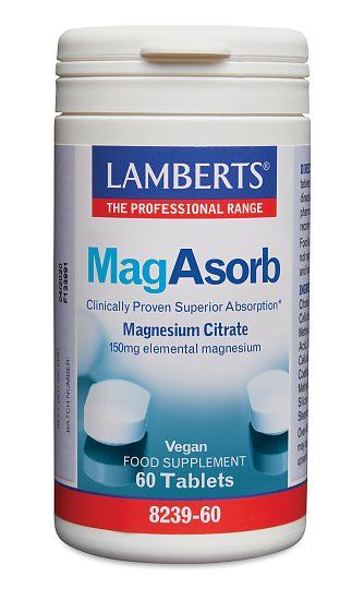 Lamberts MagAsorb - Magnesium Zitrat 150 mg