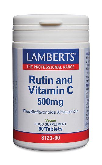 Lamberts Vitamin C 500 mg + Rutin