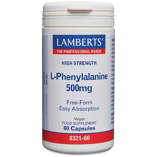 Lamberts L-Phenylalanin 500 mg