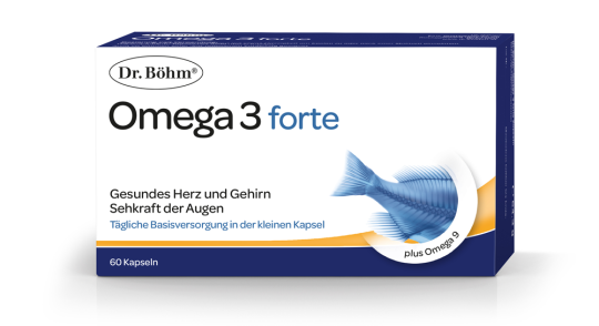 Vorschaubild für Dr. Böhm<sup>®</sup> Omega 3 forte Kapseln