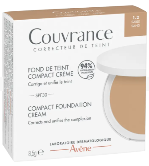 Avene COUVRANCE  Kompakt Creme-Make-up 1.2 Sand